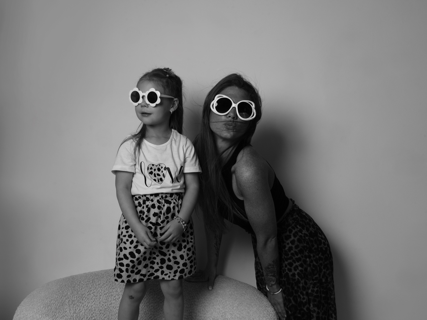 Mutter-Tochter Shooting