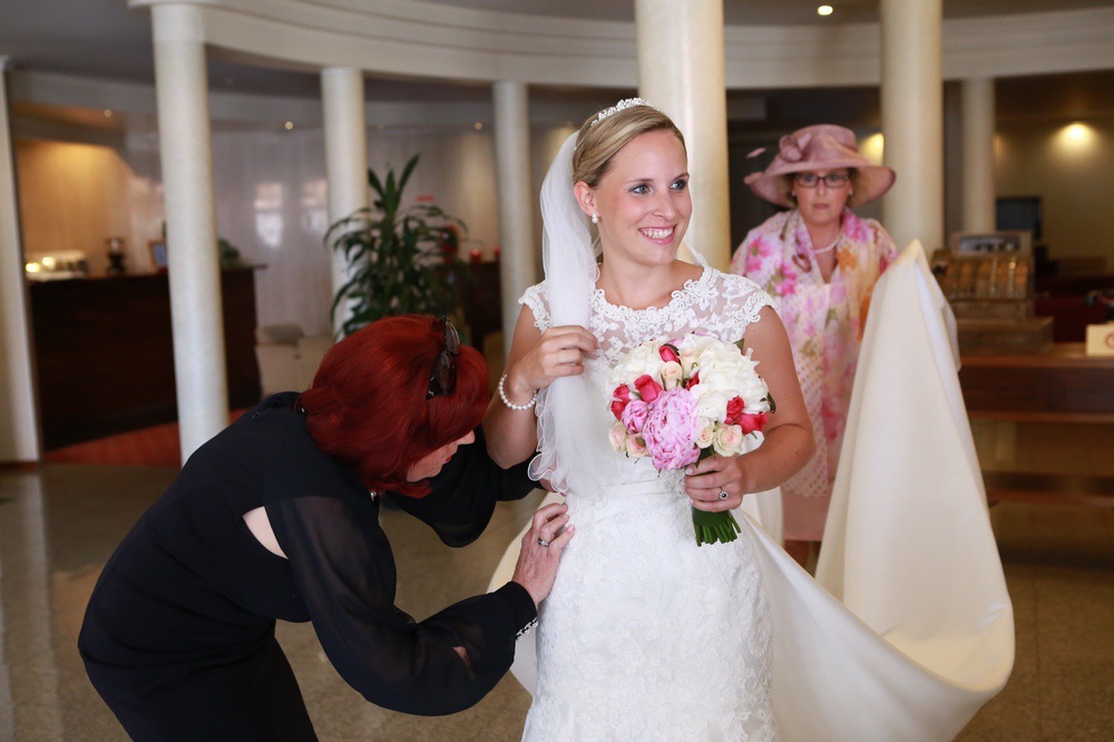 Getting Ready der Braut im Hotel, Hochzeitsfotograf Aachen